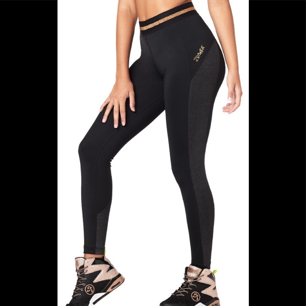 All That Glitter Zumba Ankle Legging